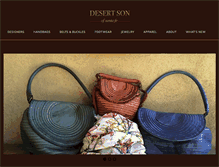 Tablet Screenshot of desertsonofsantafe.com